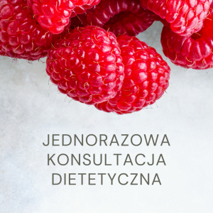 Jednorazowa konsultacja dietetyczna - 90 min